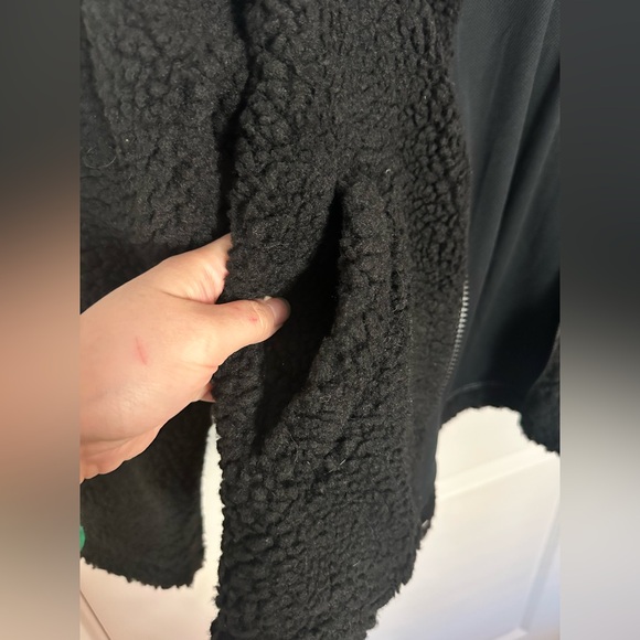 Nike faux Sherpa jacket Medium NWT - Picture 7 of 7